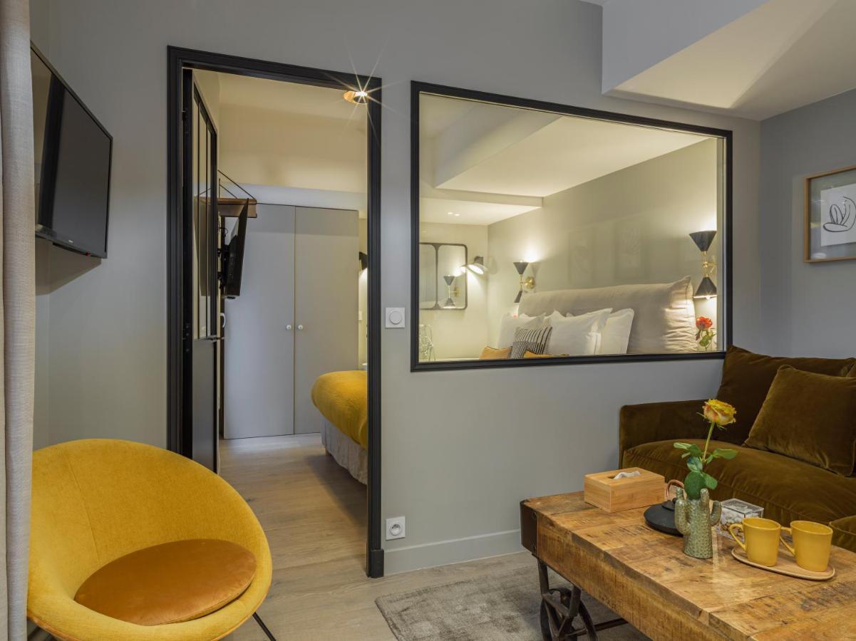 Fabulous Grey Apartment Paris Exterior foto