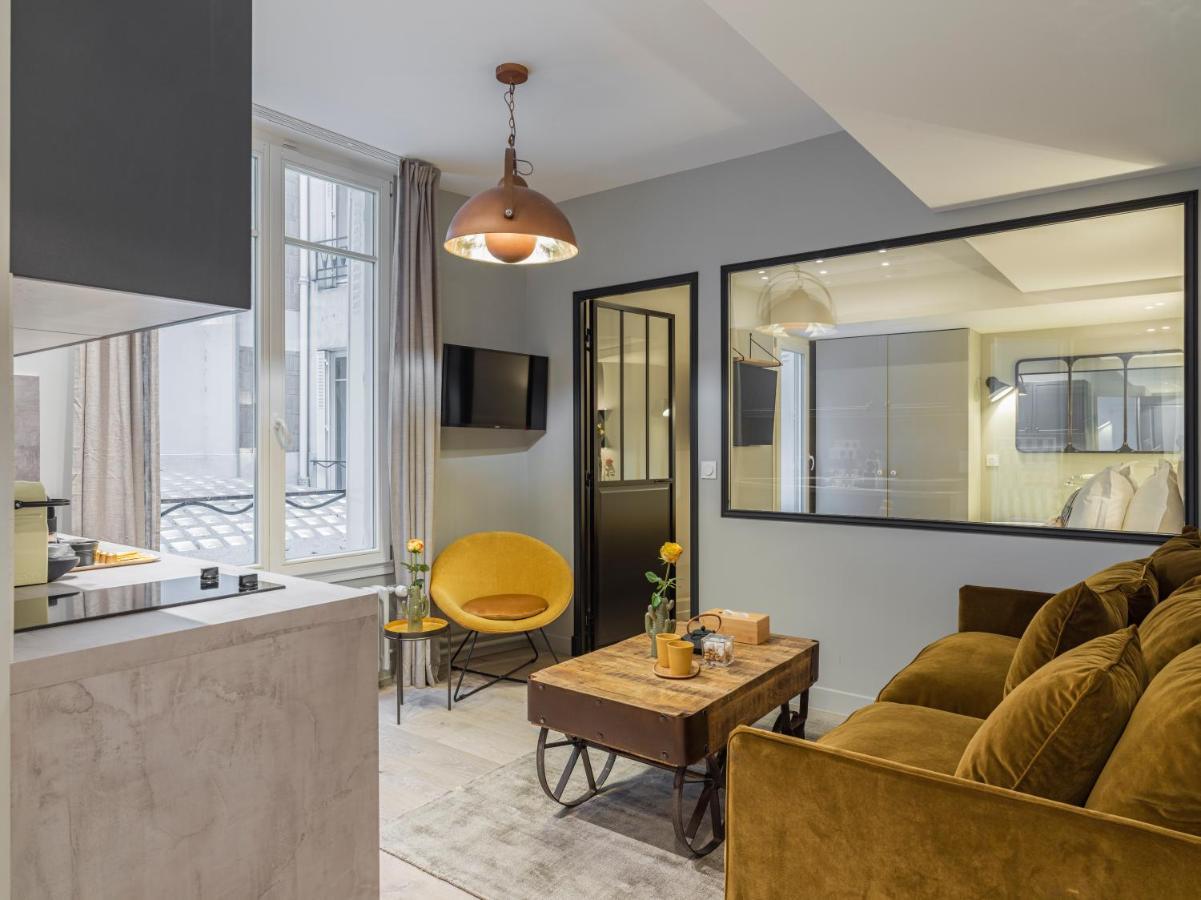 Fabulous Grey Apartment Paris Exterior foto